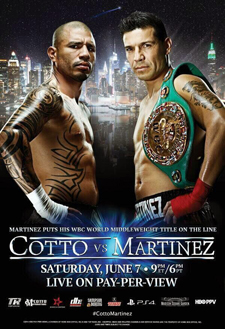 Cotto v Martinez June 7